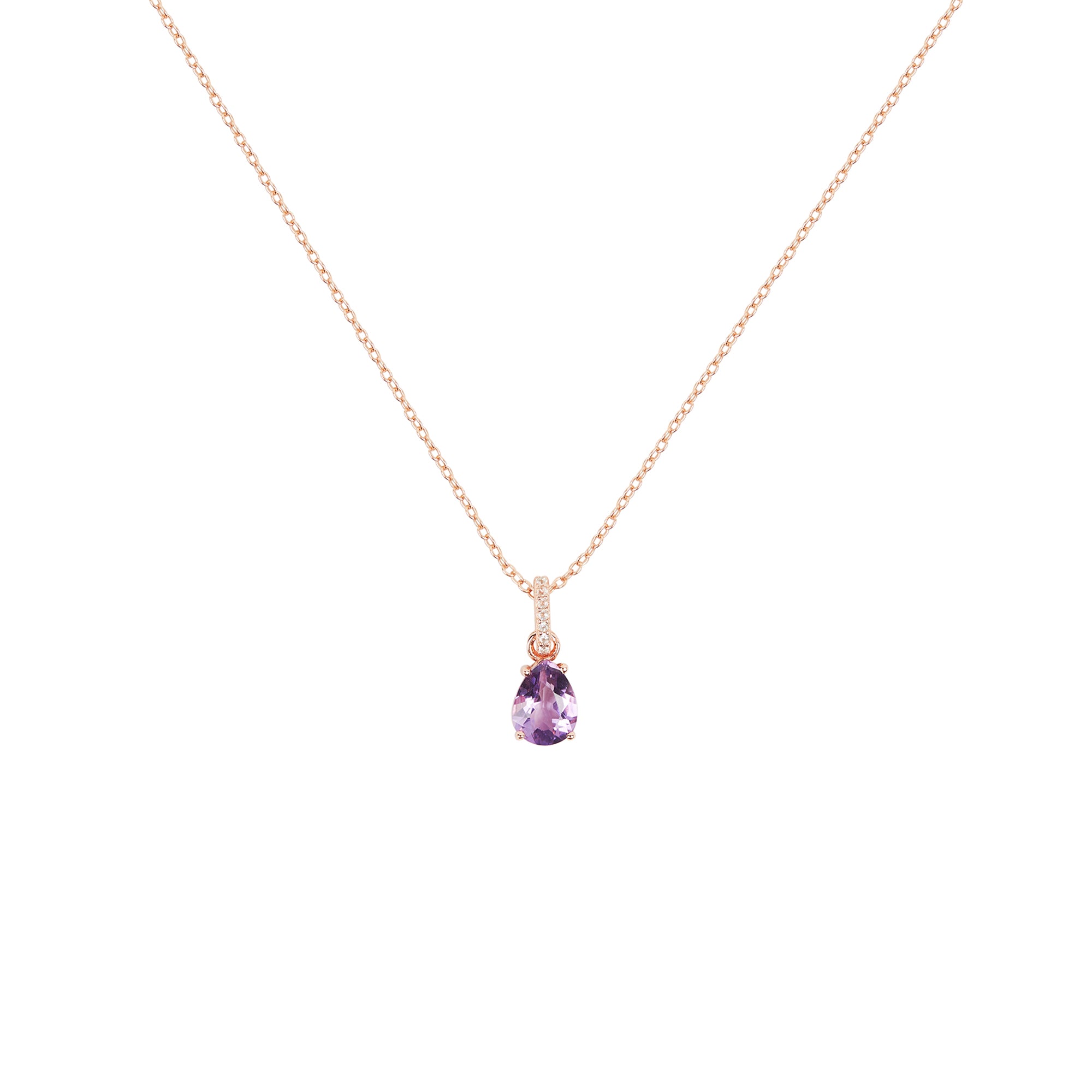 Polaris Pendant - Amethyst