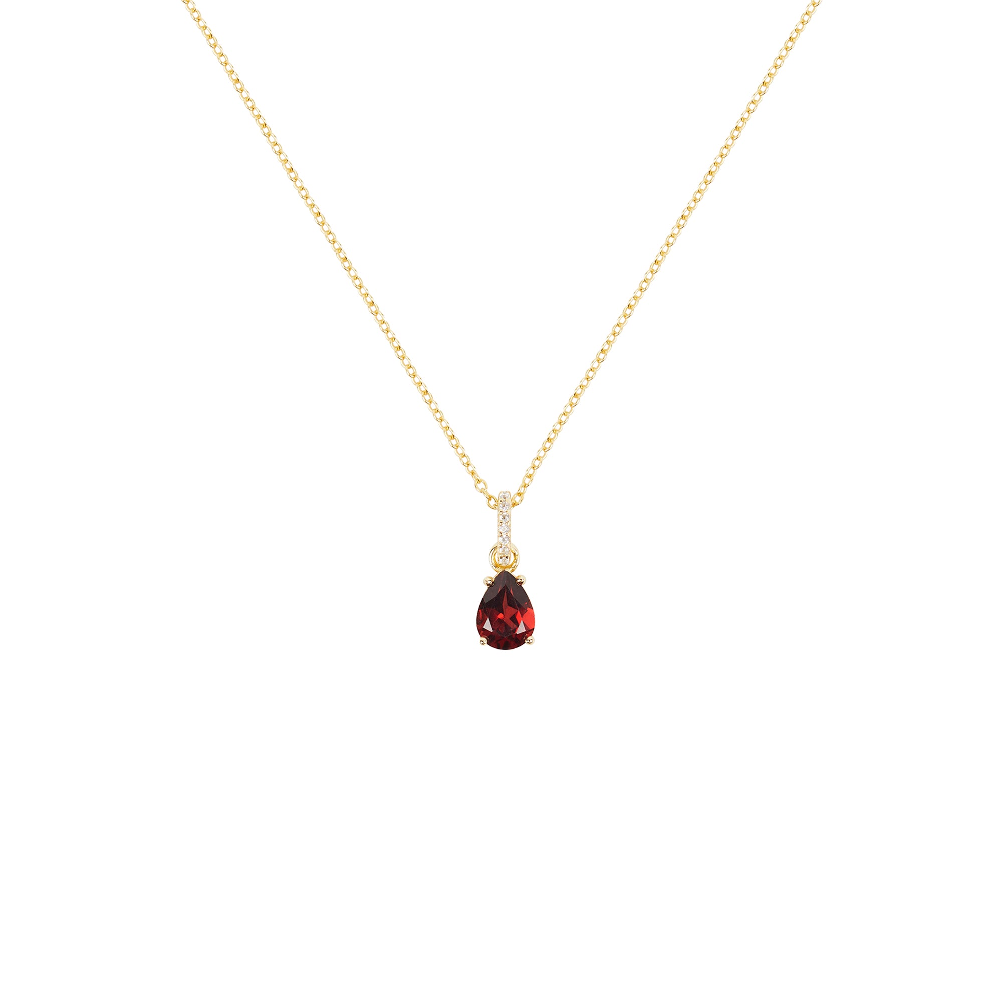 Antares Pendant - Garnet